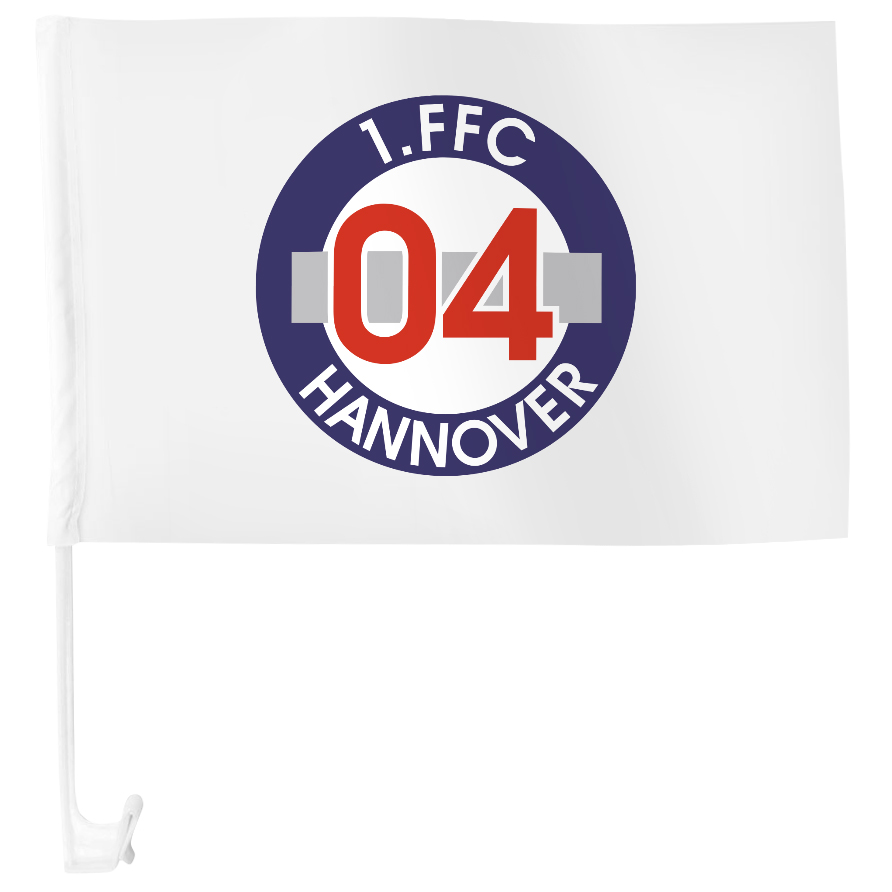 Autoflagge 1.FFC Hannover 04 e.V.